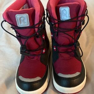 *Exclusive* Reima Laplander Reimatec Winter Boots, Dark Berry, size 29